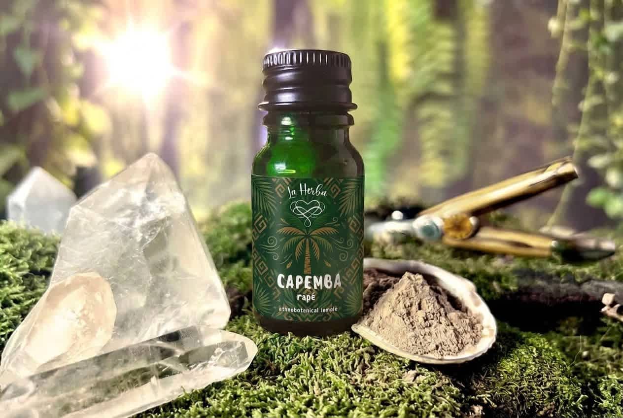 Rap&eacute; Capemba Huni Kuin with Capemba palm ash &ndash; La Herba