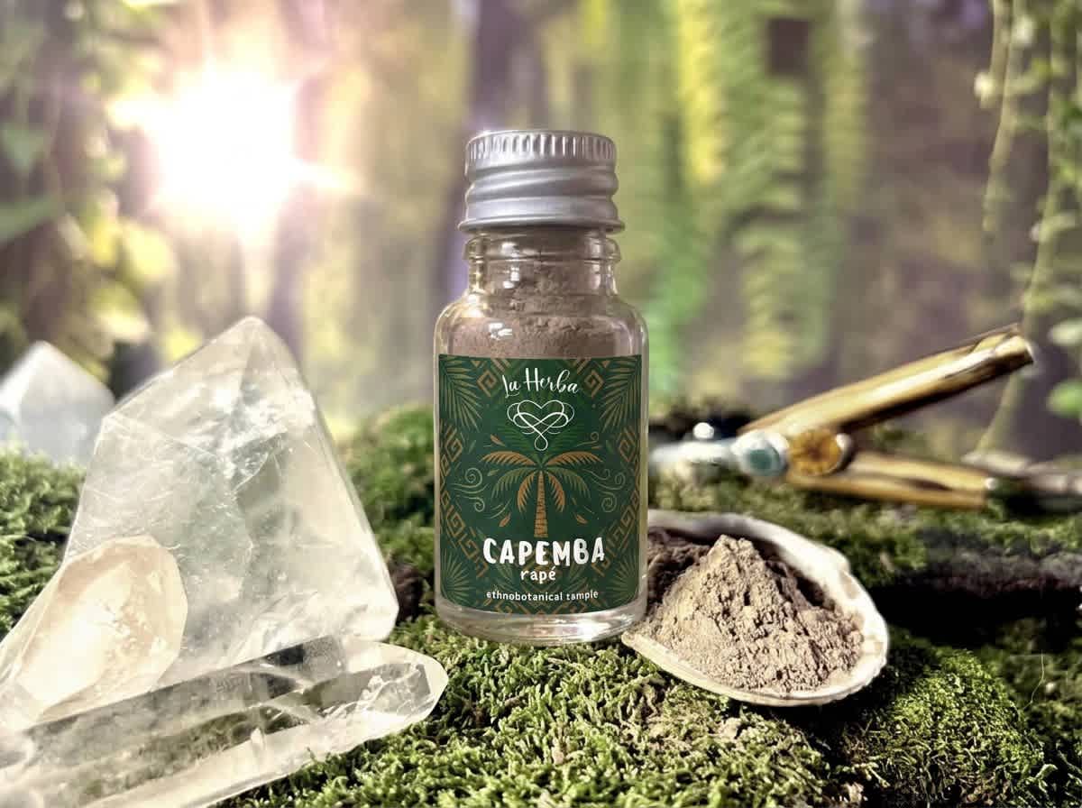 Capemba Huni Kuin Rapé premium fresh Hapé from Brazil
