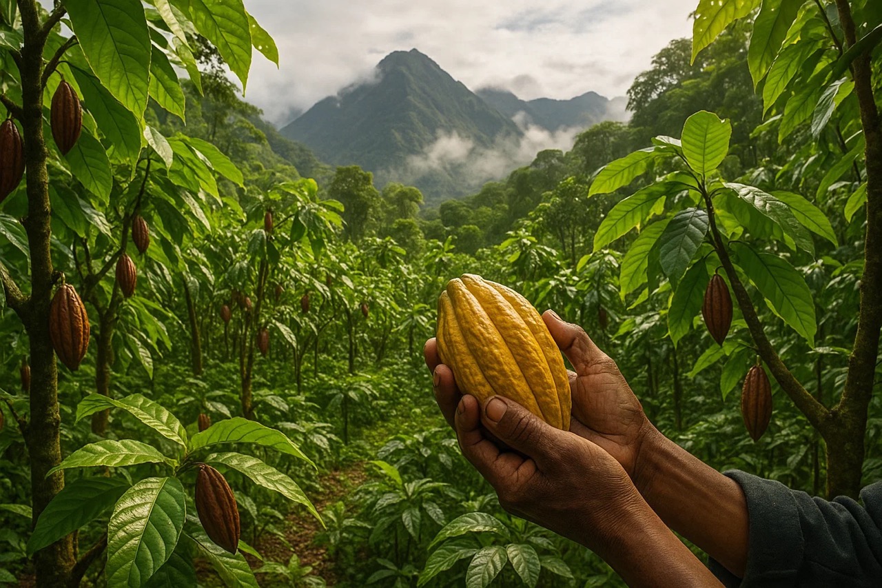 Cacao growers Peru