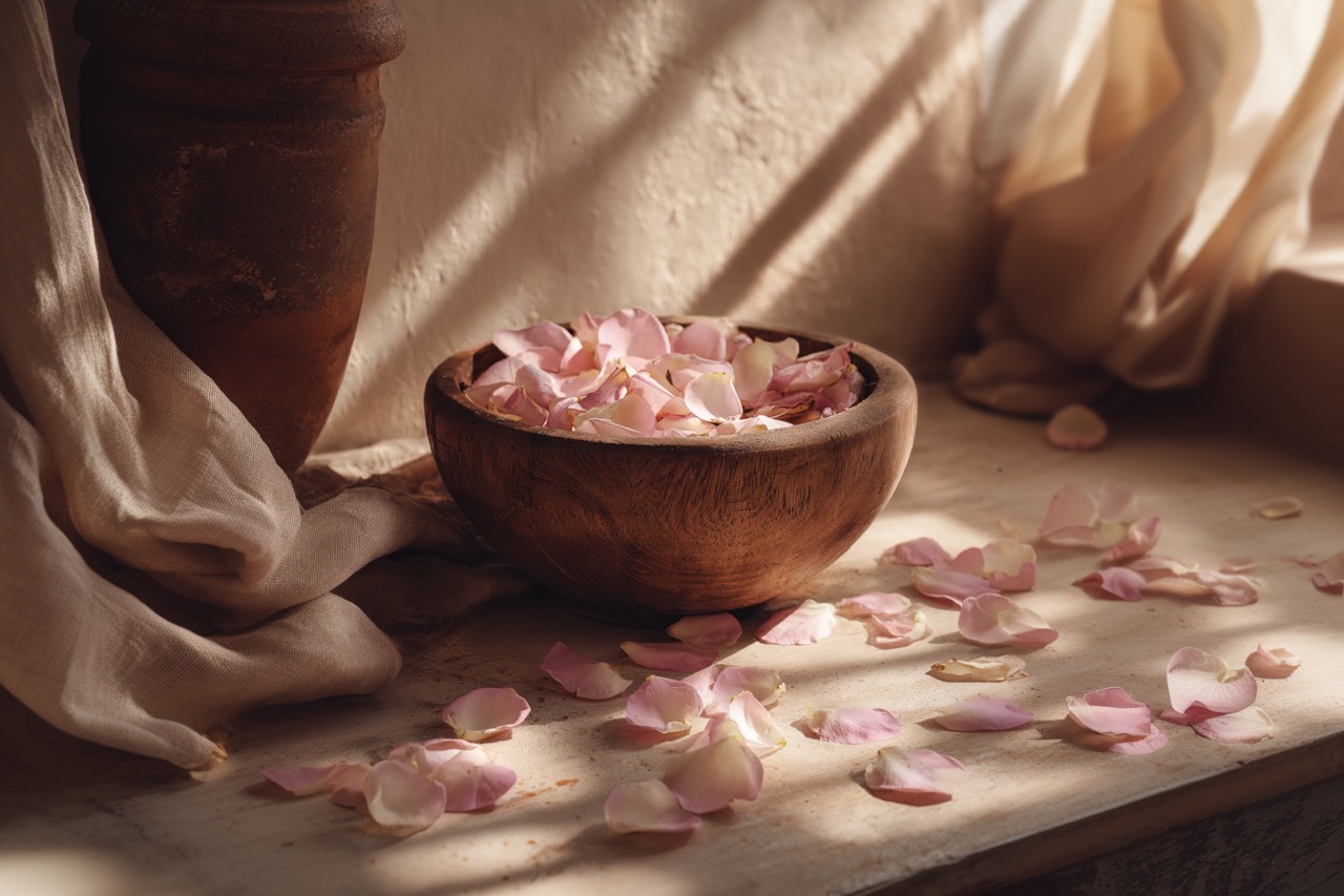 Ruža ženská energia láska krása nežnosť