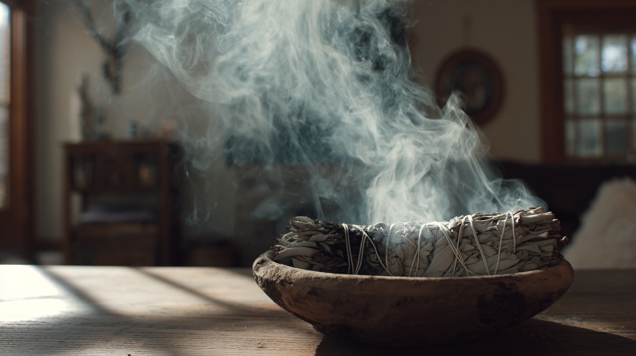 Salvia Apiana large burning