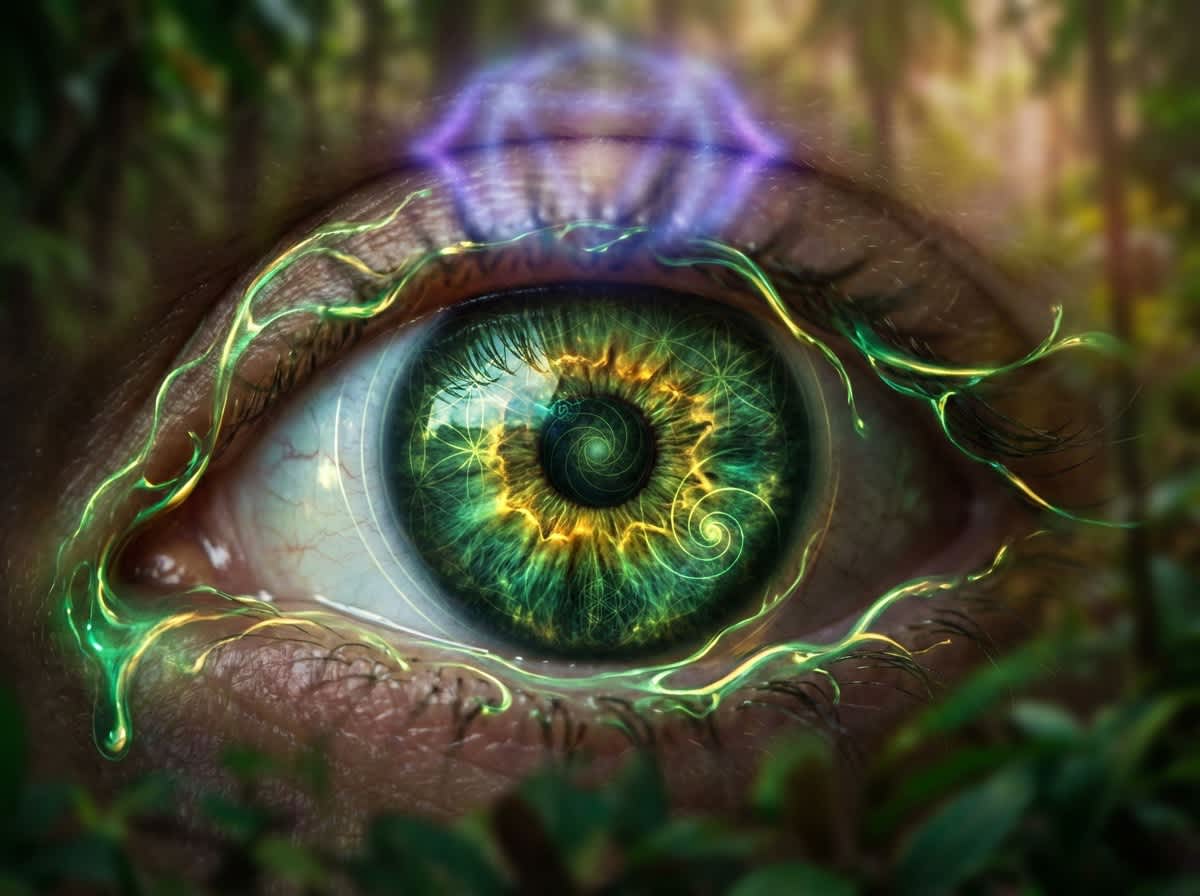 Sananga drops eyes clean open third eye