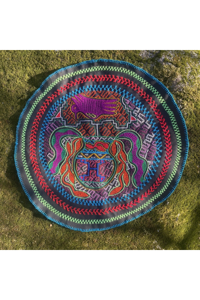 Image for Embroidered Blanket Circle