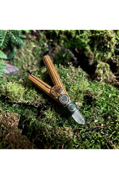 Image for Kuripe for Rapé Aya w. Crystal