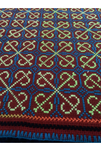 Image for Embroidered Blanket Shipibo