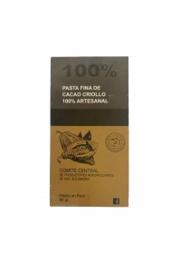 Image for CACAO CRIOLLO 100% TABLET PERU