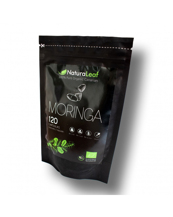 Image for Moringa Organic Capsules Tenerife 120pcs