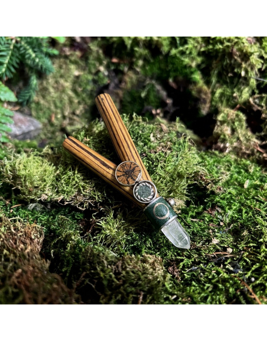 Image for Kuripe for Rapé Aya w. Crystal