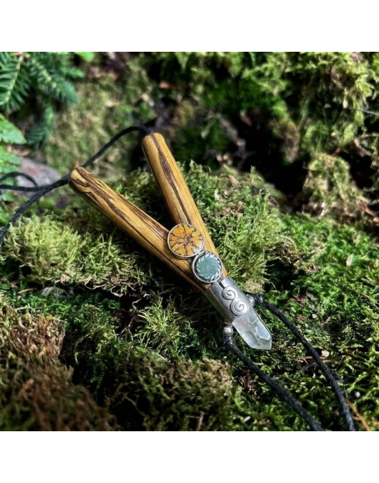 Image for Kuripe for Rapé Aya w. Crystal